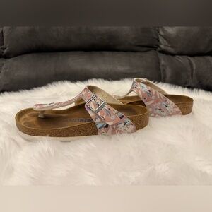 Birkenstocks Floral Pattern